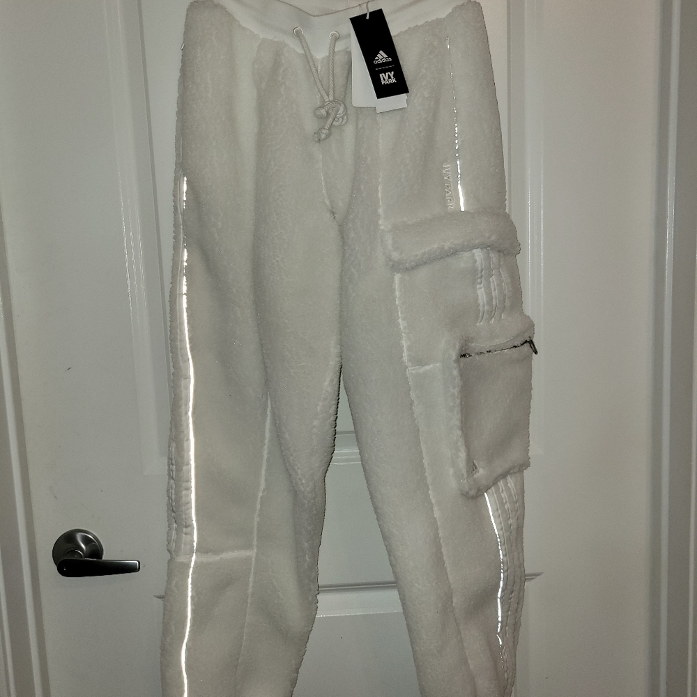 Ivy Park X Adidas Teddy Cargo Sweat Pants XS